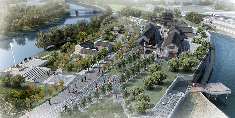 板闸陈迹公园